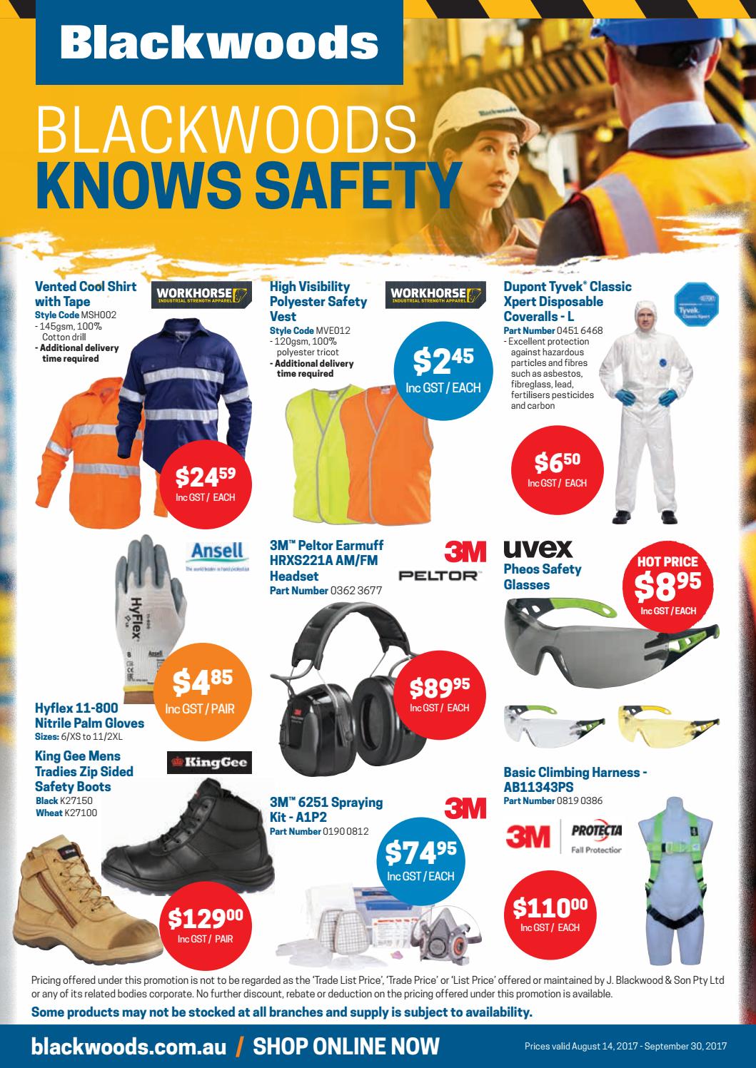 August / September Safety Catalogue by Blackwoods Issuu
