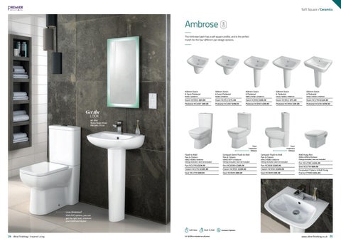 Rubberduck Bathrooms Ltd Ultra finishing 卫浴 手册 2017 第 13 页
