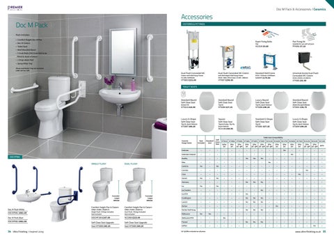 Rubberduck Bathrooms Ltd Ultra finishing 卫浴 手册 2017 第 18 页