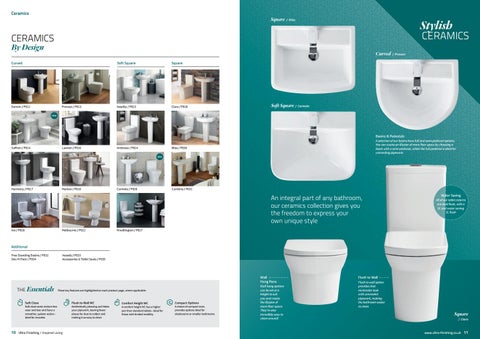 Rubberduck Bathrooms Ltd Ultra finishing 卫浴 手册 2017 第 6 页