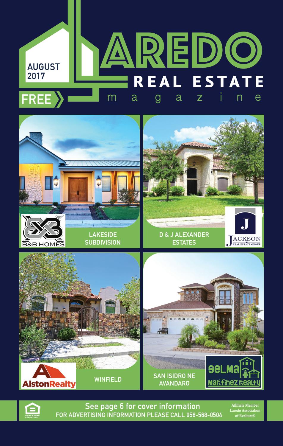 Laredo Real Estate Magazine August 2017 by Laredo Real Estate Magazine Issuu