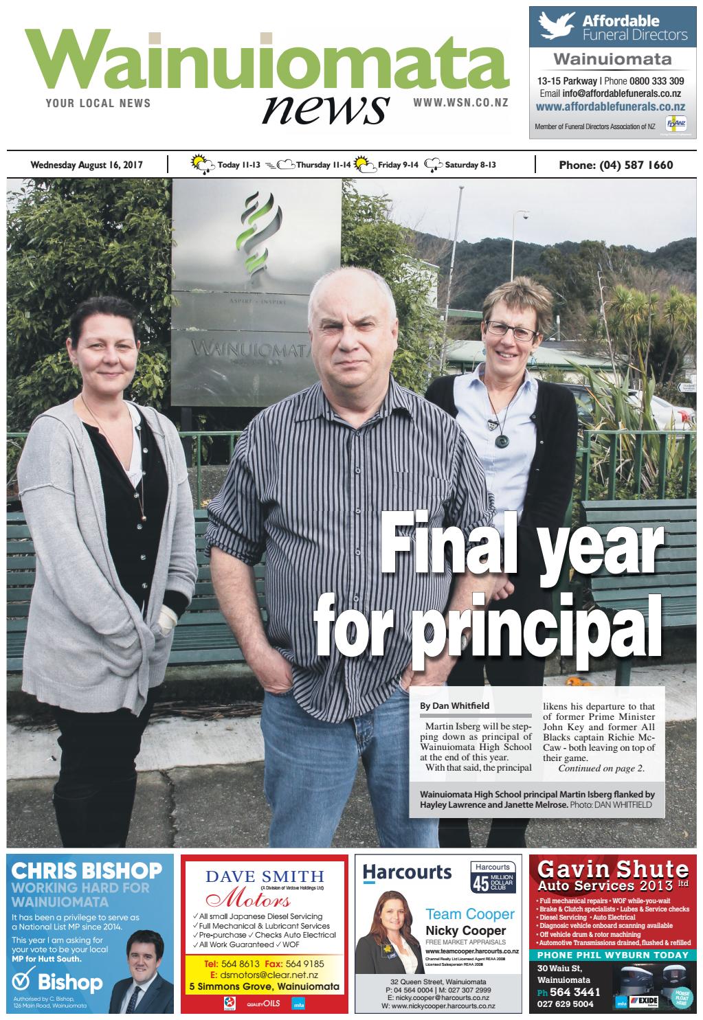 Wainuiomata News 160817 by Local Newspapers Issuu