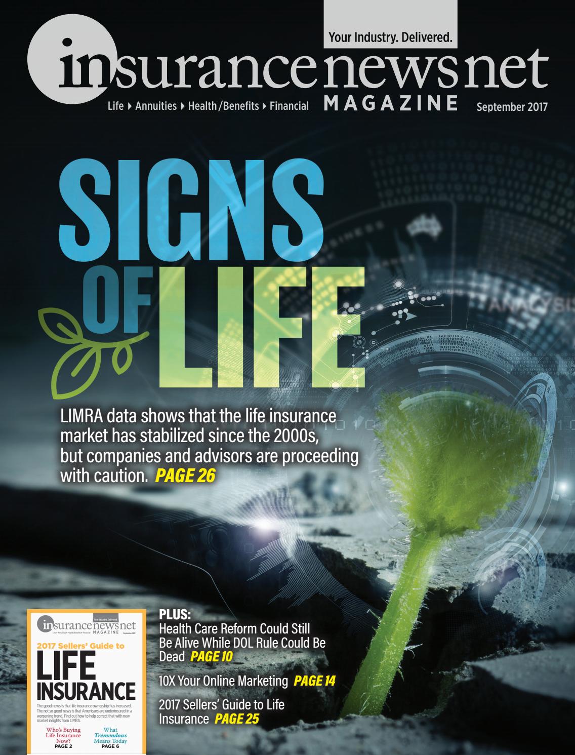 InsuranceNewsNet Magazine - September 2017 by InsuranceNewsNet - Issuu