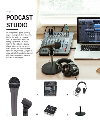 Samson Podcasting Solutions 2017 第 8 页