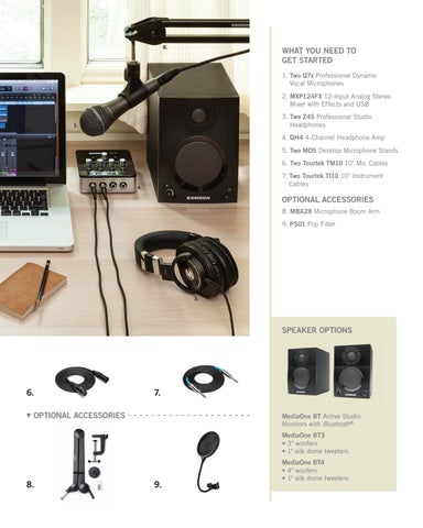 Samson Podcasting Solutions 2017 第 9 页