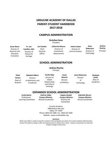 Technology - Ursuline Academy Of Dallas