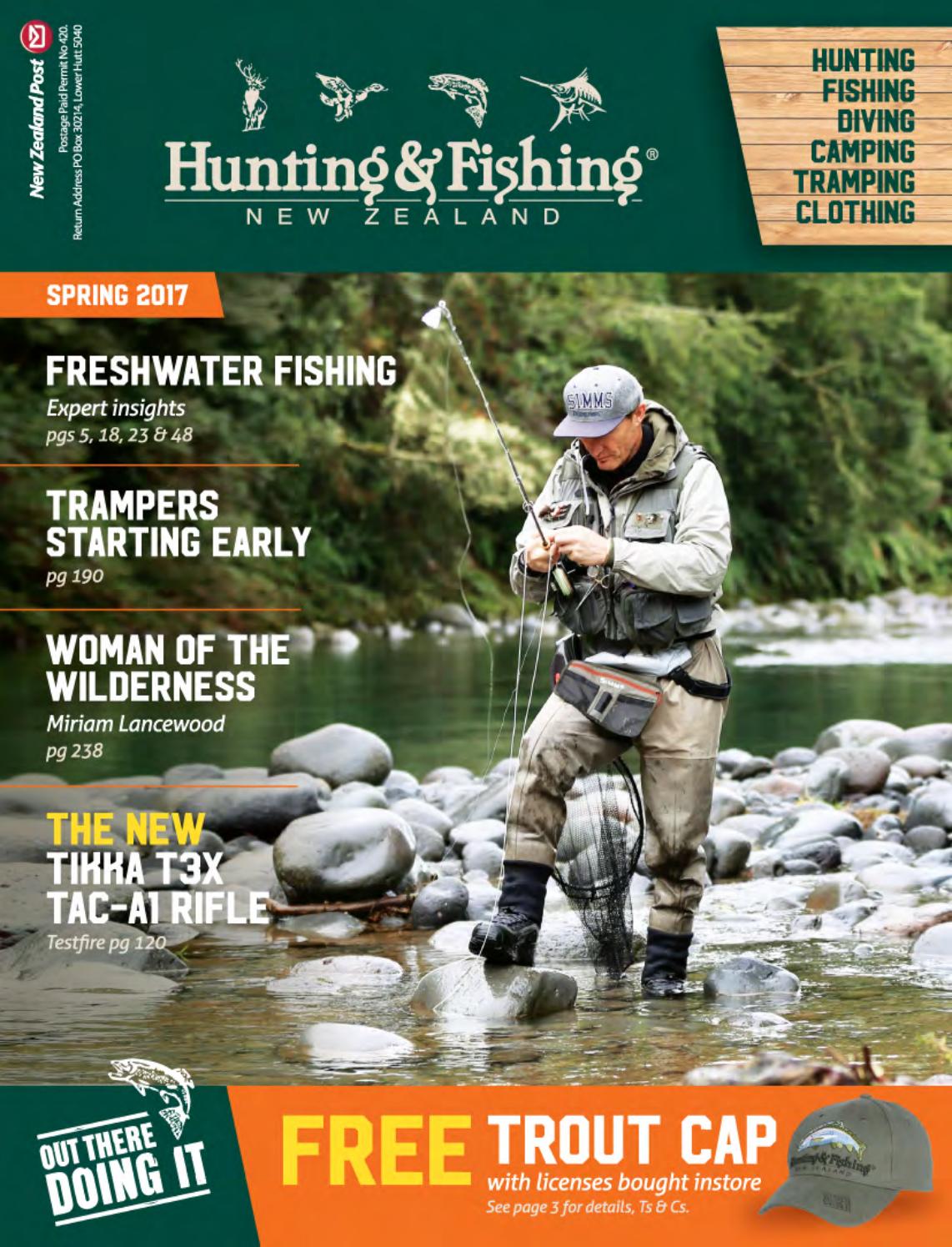 Hunting & Fishing New Zealand Spring Catalogue 2017 by Hunting