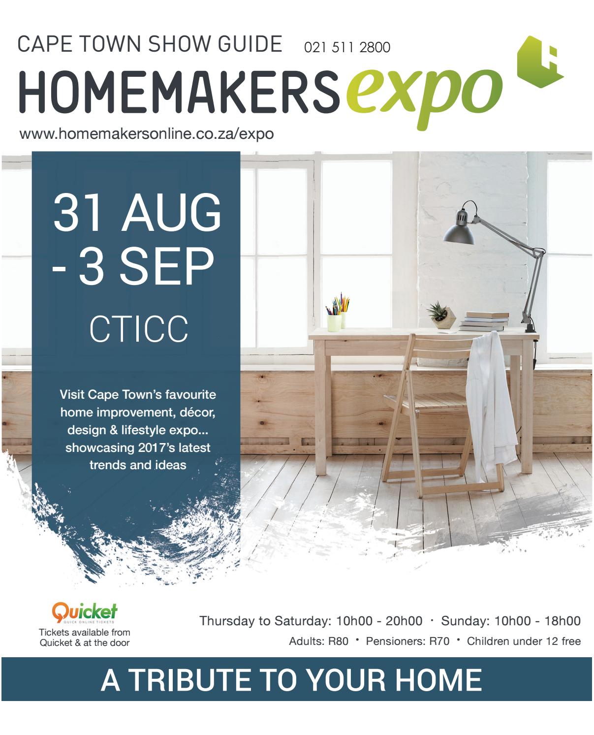 HOMEMAKERS Expo Show guide 2017 by HOMEMAKERS Issuu