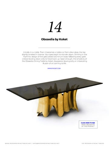 Boca do Lobo 家具目录 · 60 现代 dining tables free ebook 第 21 页