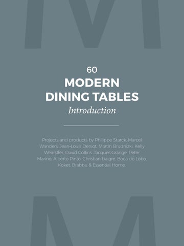 Boca do Lobo 家具目录 · 60 现代 dining tables free ebook 第 3 页