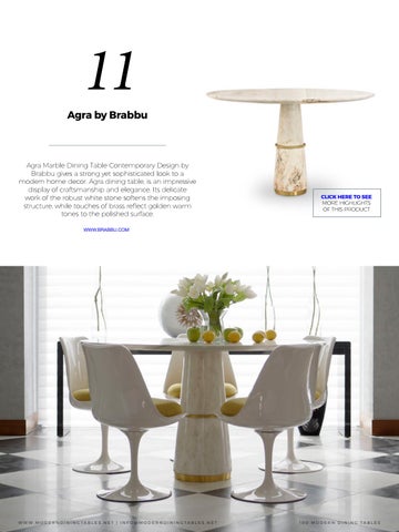Boca do Lobo 家具目录 · 60 现代 轻奢 Dining Tables 第 18 页