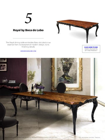 Boca do Lobo 家具目录 · 60 现代 Dining Tables for 轻奢 Homes 第 9 页