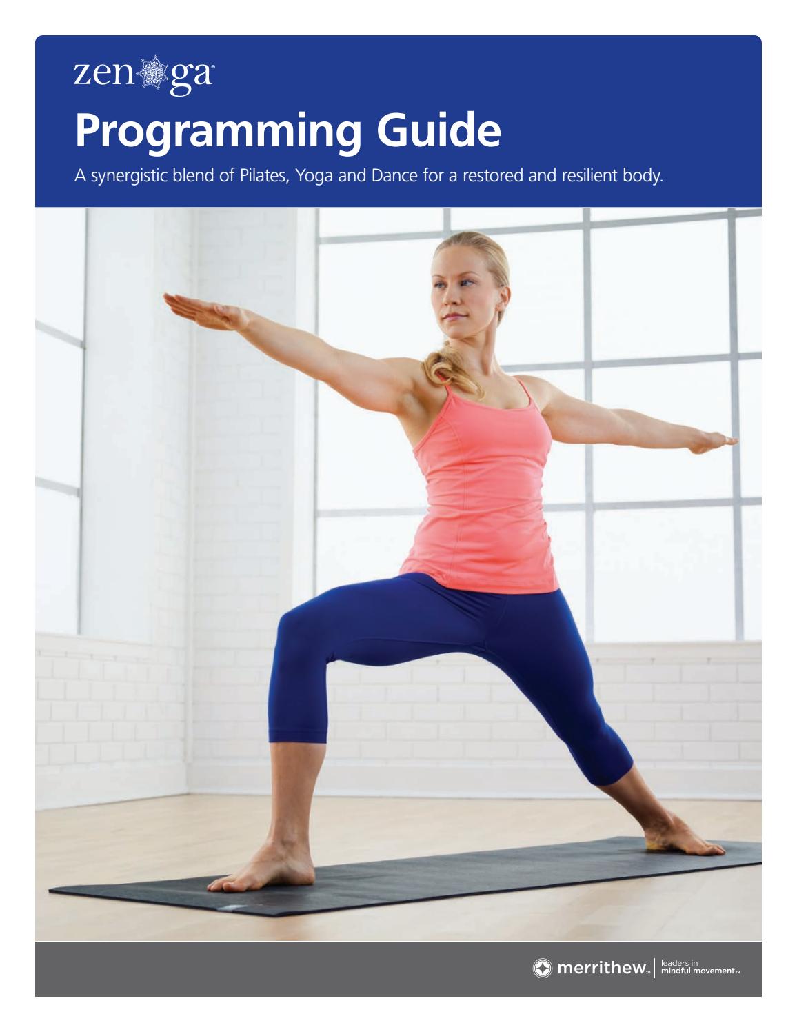 ZEN•GA™ Programming Guide by Merrithew™ - Issuu