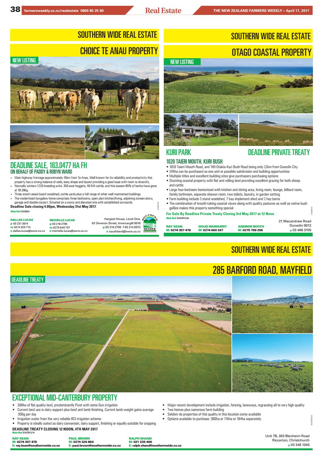 Farmers Weekly NZ April 17 2017 by Farmers Weekly NZ Issuu