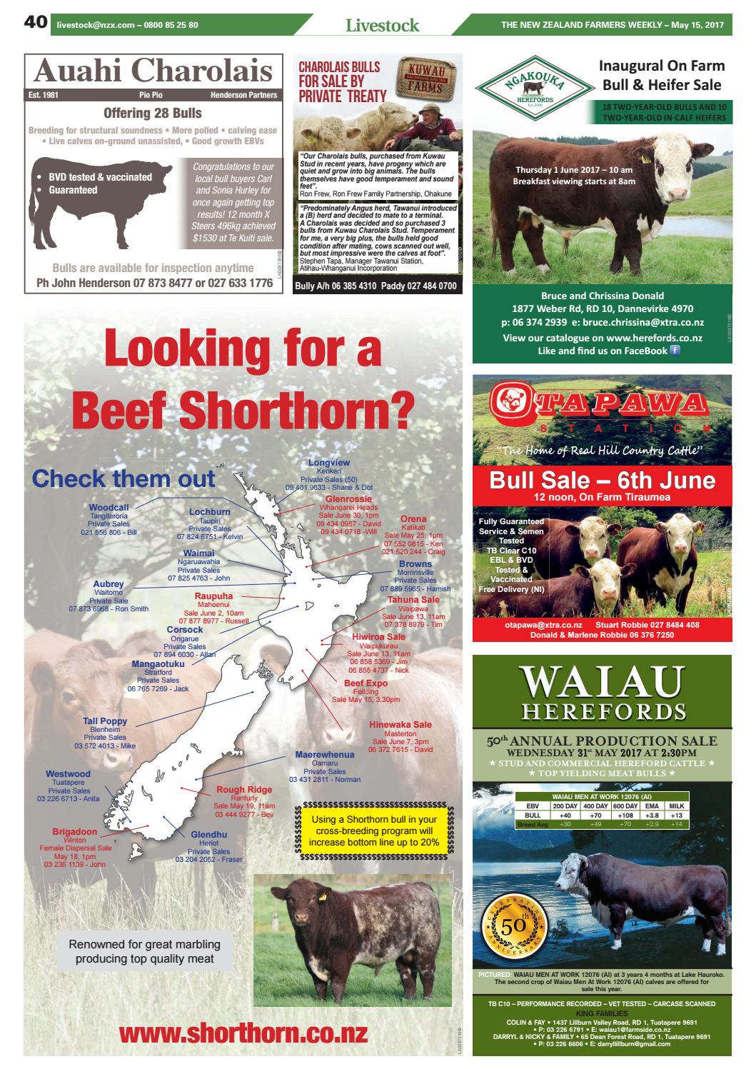 Farmers Weekly NZ May 15 2017 by Farmers Weekly NZ Issuu