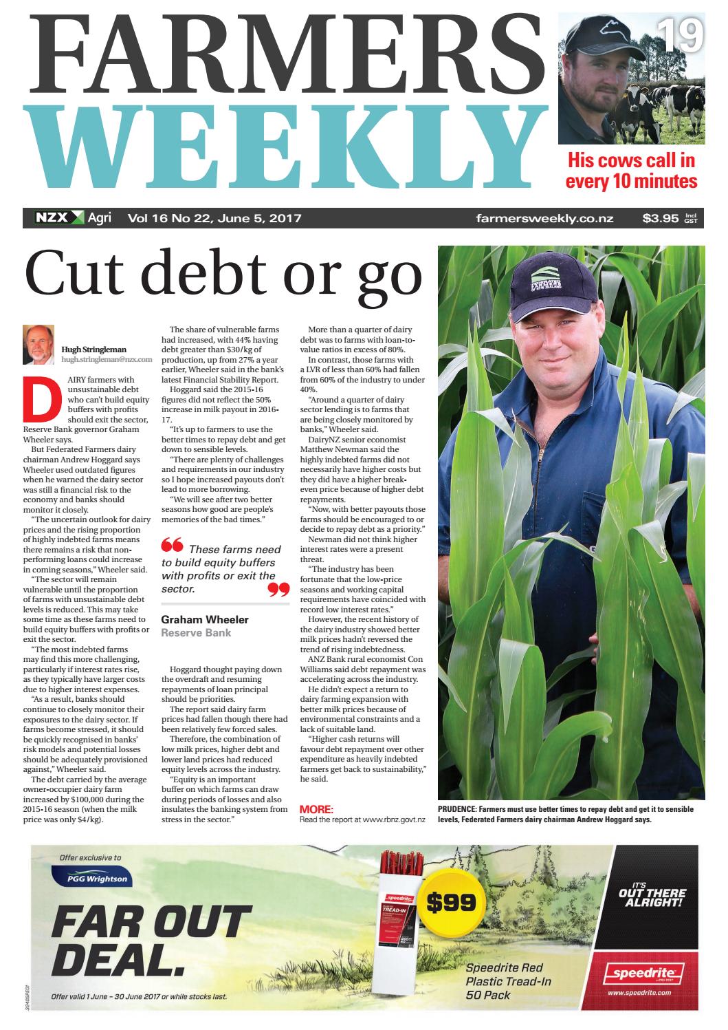 Farmers Weekly NZ June 5 2017 by AgriHQ Issuu