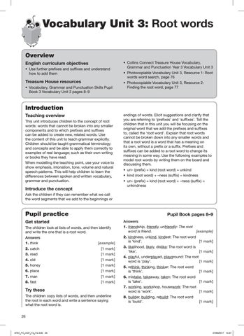 Treasure House - Vocabulary, Grammar and Punctuation Skills Teacher’s ...