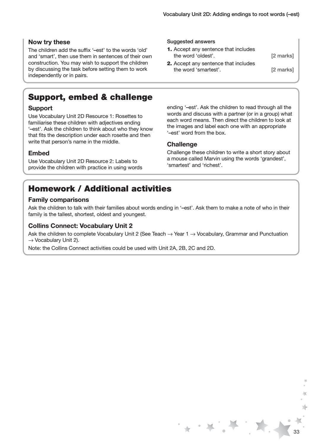 Treasure House - Vocabulary, Grammar and Punctuation Skills Teacher’s ...
