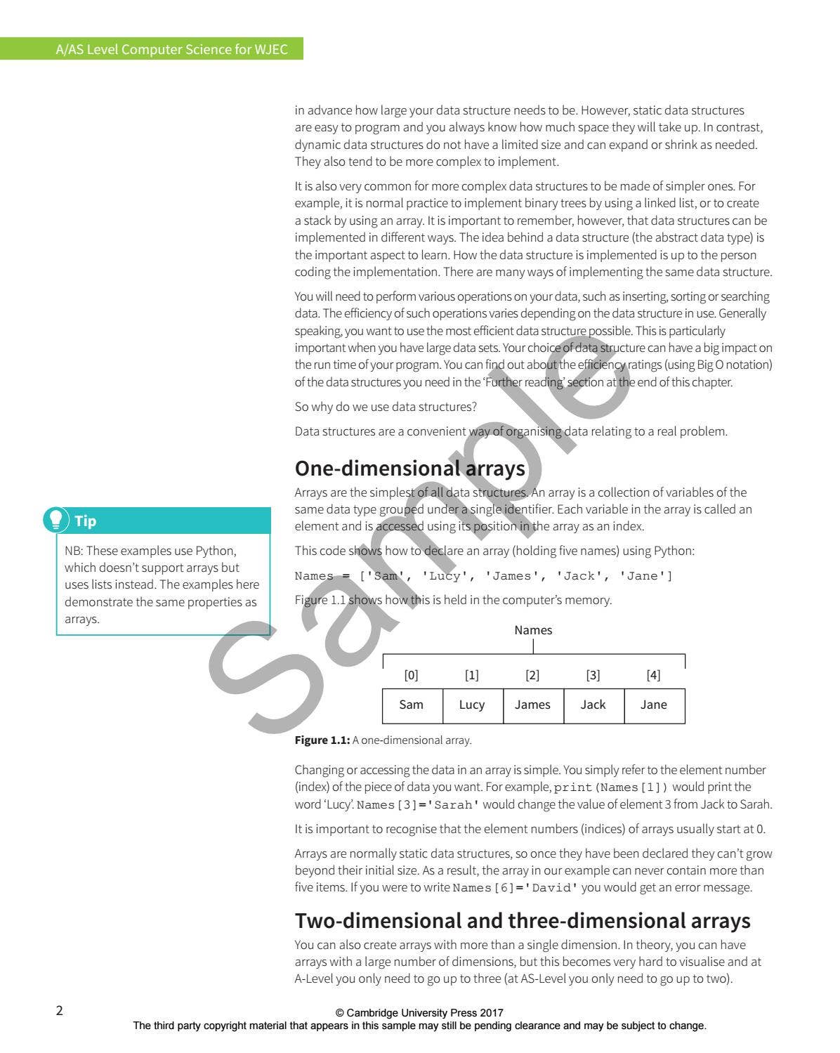 Preview A Level Computer Science for WJEC/Eduqas Student Book by ...