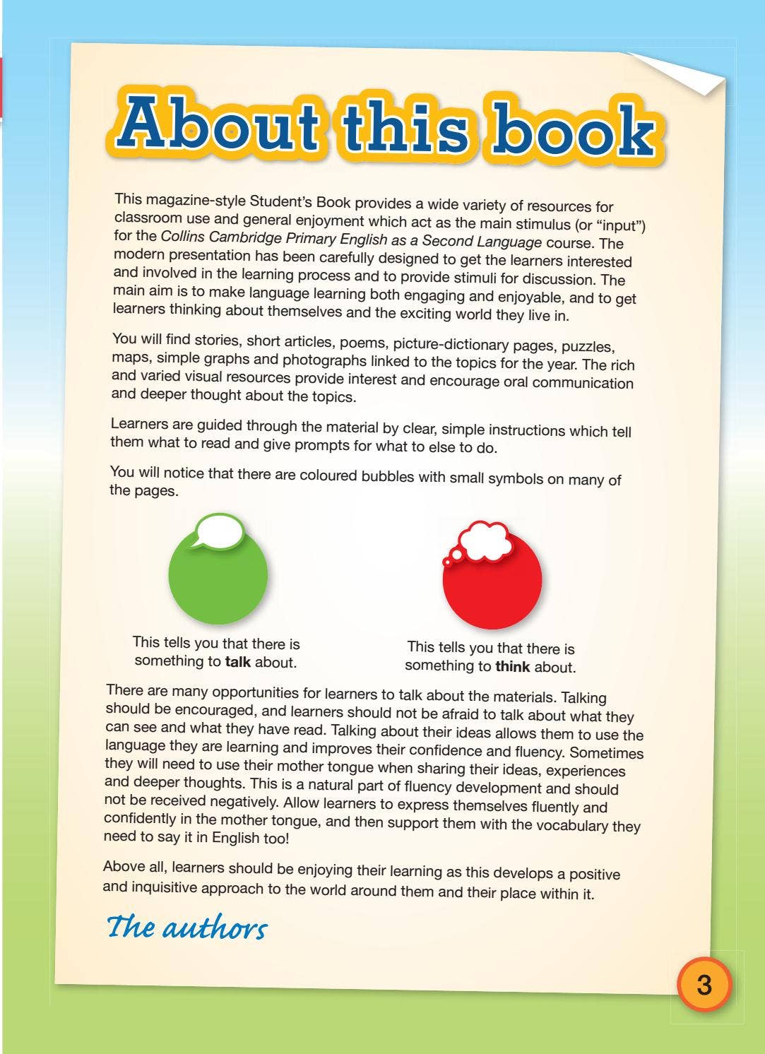 Collins International Primary English as a Second Language - Cambridge ...