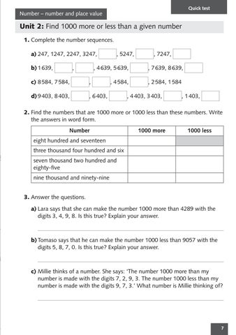Secure Maths - Secure Year 4 Maths Pupil Resource Pack: A Primary Maths ...