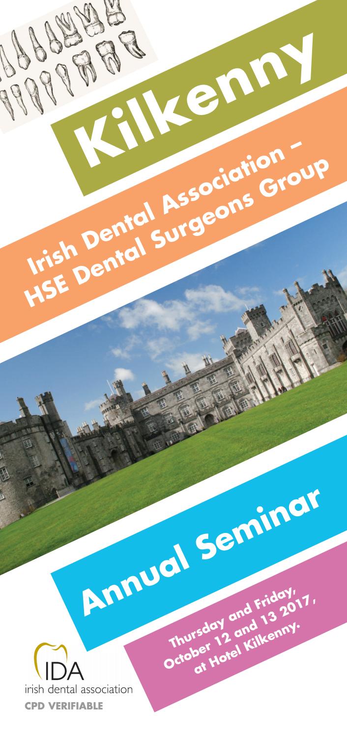 Irish Dental Association HSE Dental Seminar 2017 by Th!nk Media Issuu