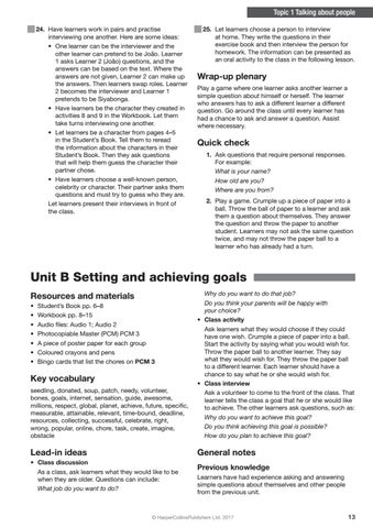 Collins International Primary English as a Second Language - Cambridge ...