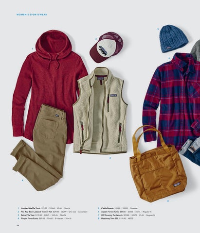 patagonia hooded waffle tunic