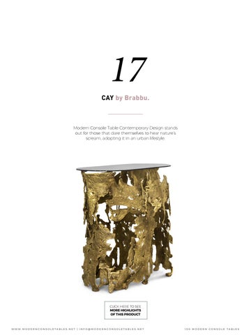 Boca do Lobo 家具目录 · 室内 Ideas - 100 现代 Console Tables 第 24 页
