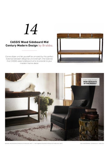 Boca do Lobo 家具目录 · 100 现代 Console Tables for 轻奢 Homes 第 21 页