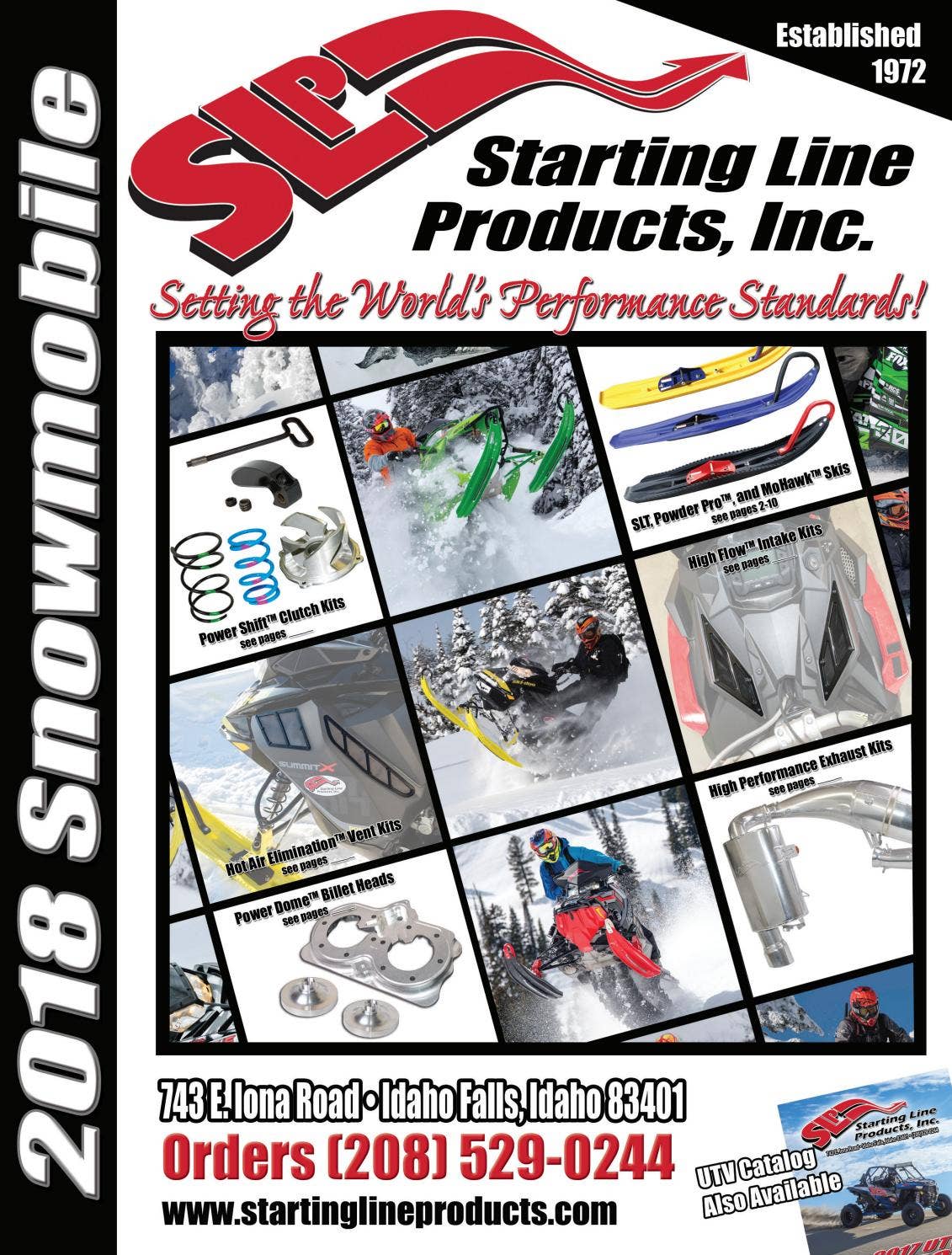 2018 Starting Line Products (SLP) Snowmobile Catalog by Starting Line