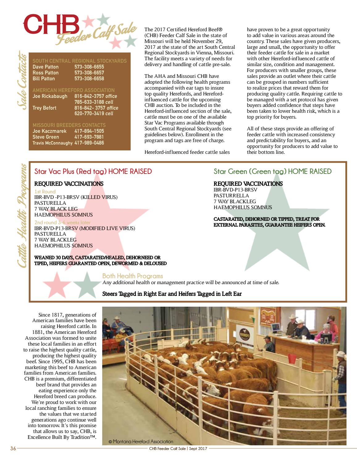 September 2017 Missouri Hereford News By Cassie Dorran Issuu
