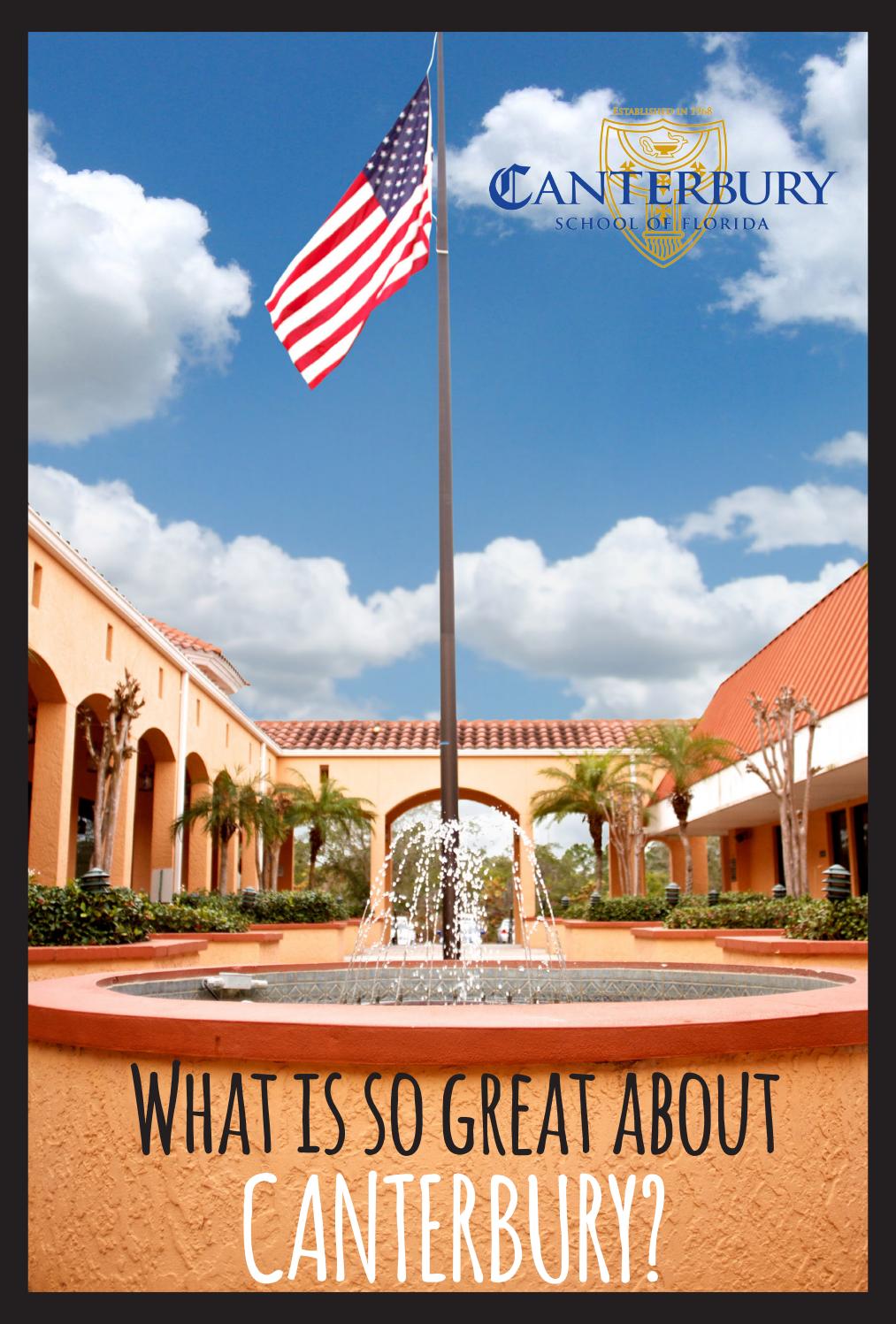 201718 Canterbury School of Florida View Book by Canterbury School of