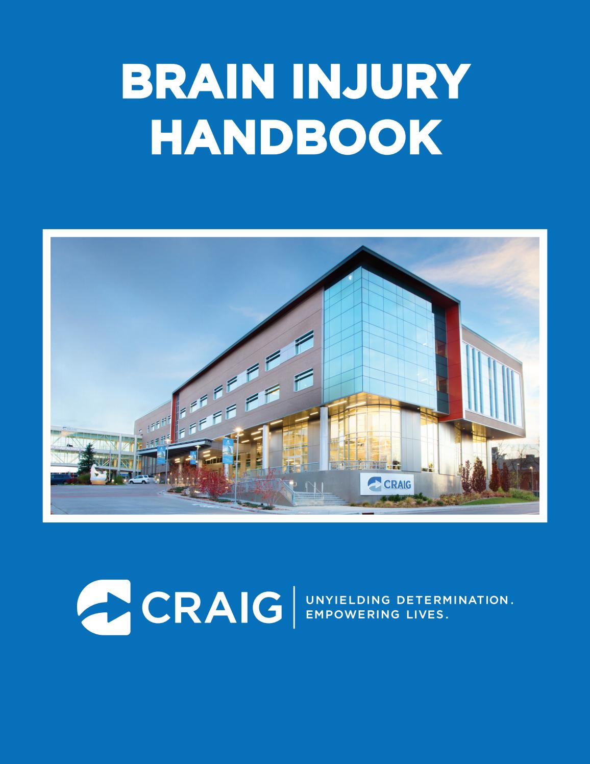 Craig Hospital Brain Injury Handbook by Craig Hospital Issuu