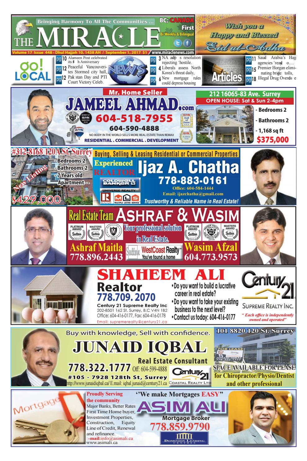 Miracle 448 Sep 1 17 R By Mohammad Naseer Pirzada Issuu