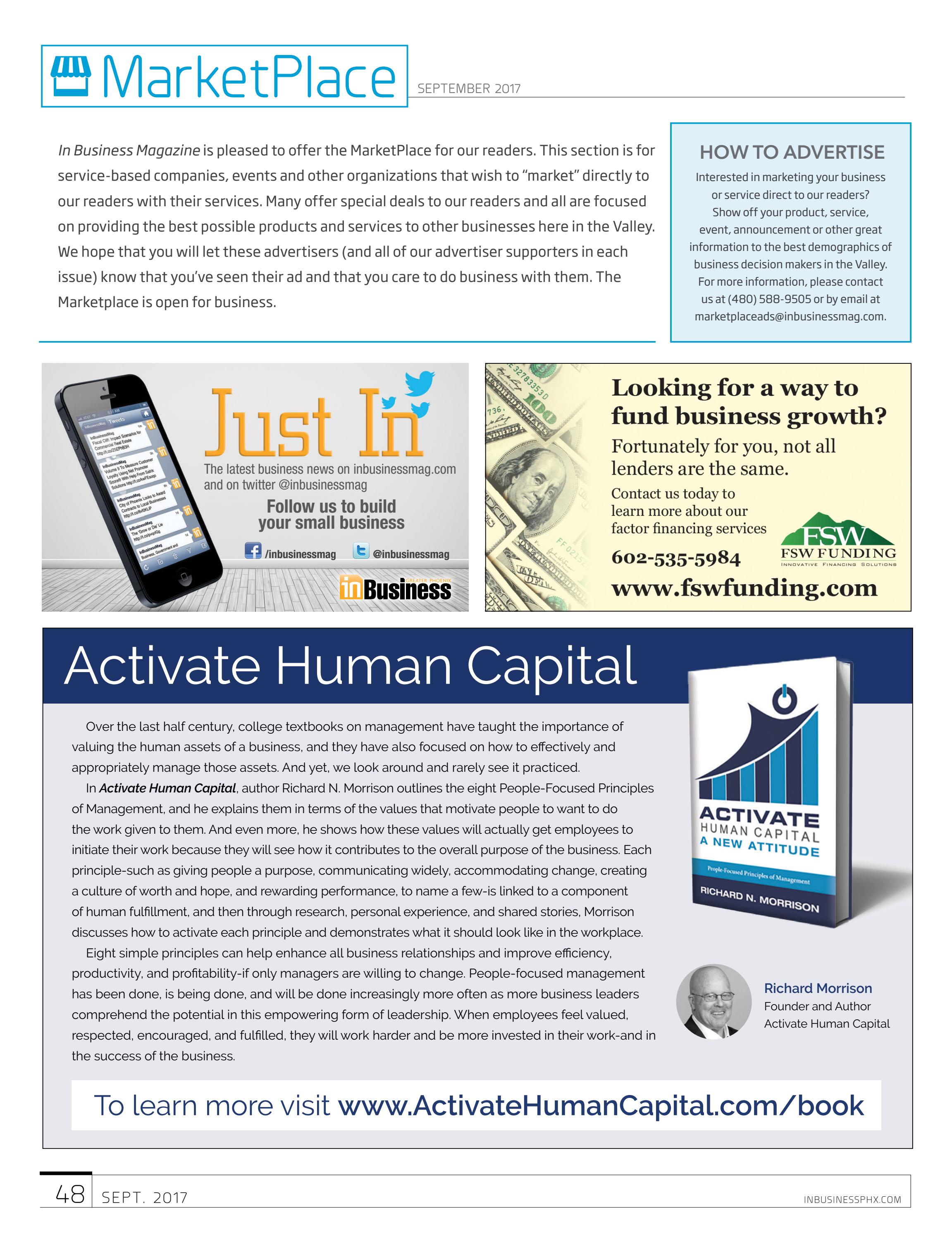 September 2017 Issue Of In Business Magazine By InMedia Issuu