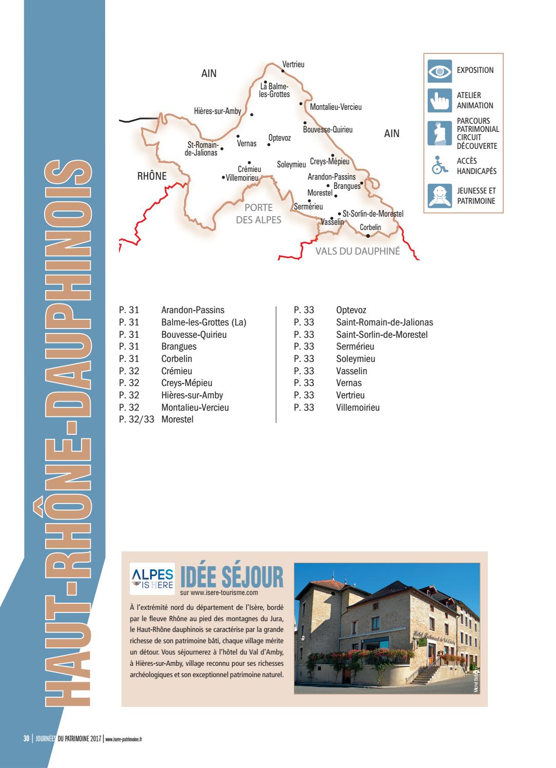 Journées du patrimoine 2017 Isère by