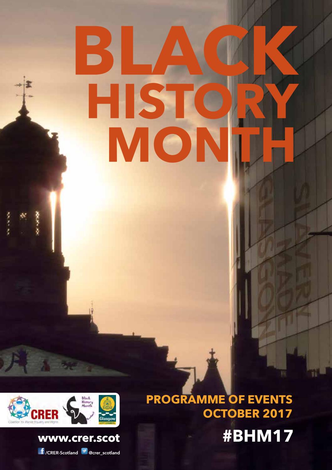 Scotland Black history month 2017 by National Nubian News - Issuu