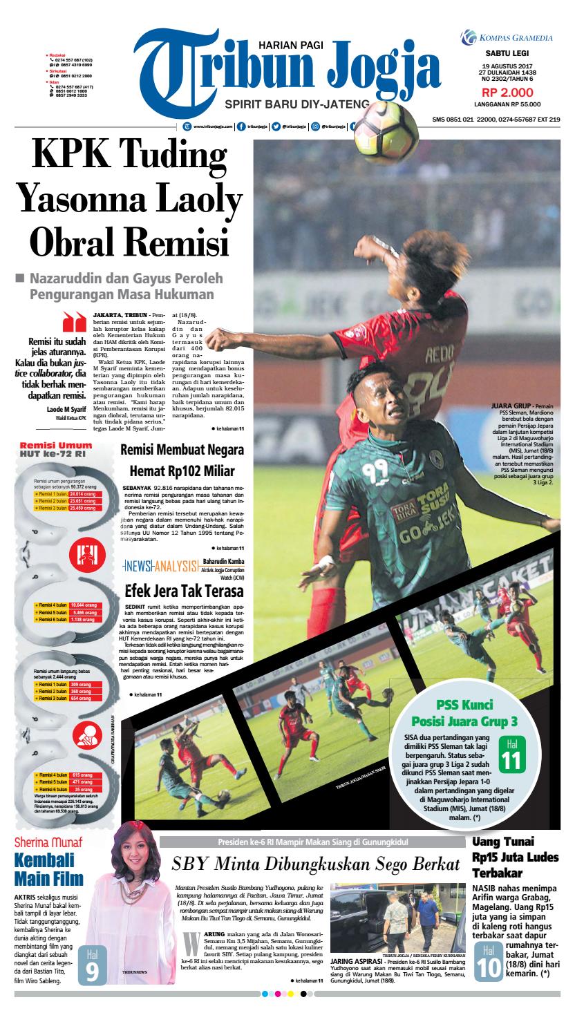 Tribunjogja 19 08 2017 By Tribun Jogja Issuu Tribunjogja 19 08 2017 By Tribun Jogja Issuu
