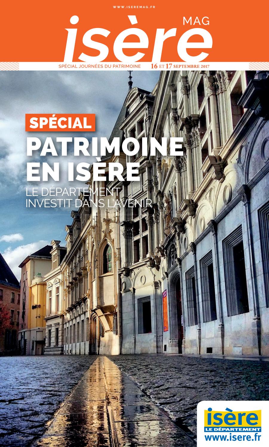 Isère Mag spécial Journées du patrimoine
