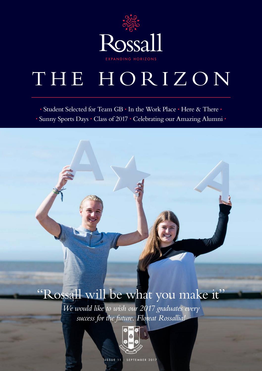 The Horizon Issue 11 by Rossall School - Issuu
