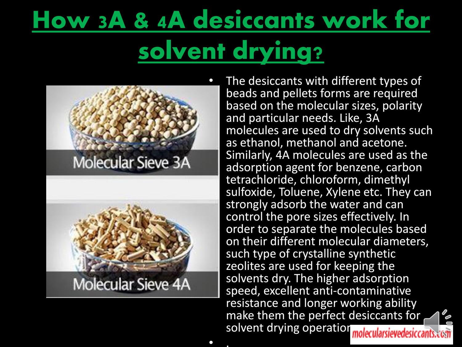 Molecular sieve for solvent drying by Molecular Sieves Issuu