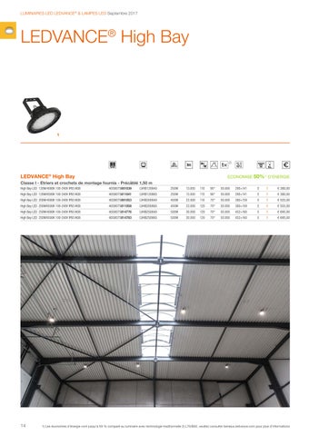 cebeo nv 灯饰目录 · Luminaires LED LEDVANCE 第 14 页