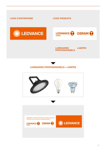 cebeo nv 灯饰目录 · Luminaires LED LEDVANCE 第 5 页
