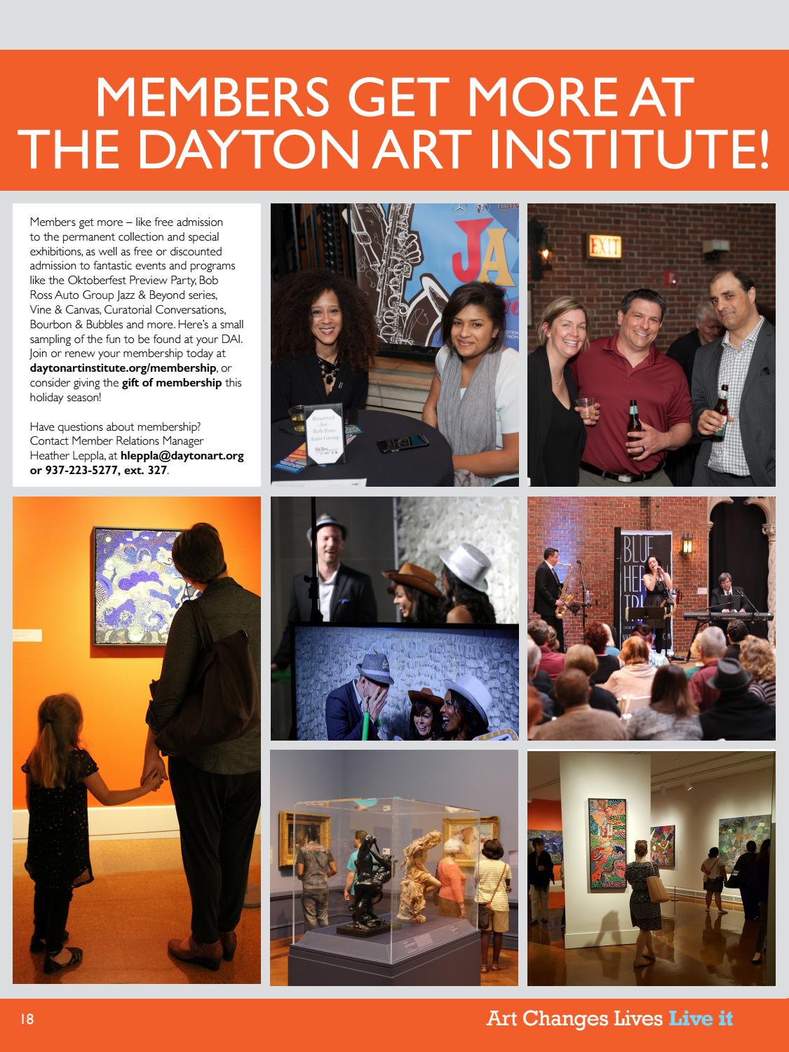 The Dayton Art Institute's Member Magazine Fall 2017 by Dayton Art