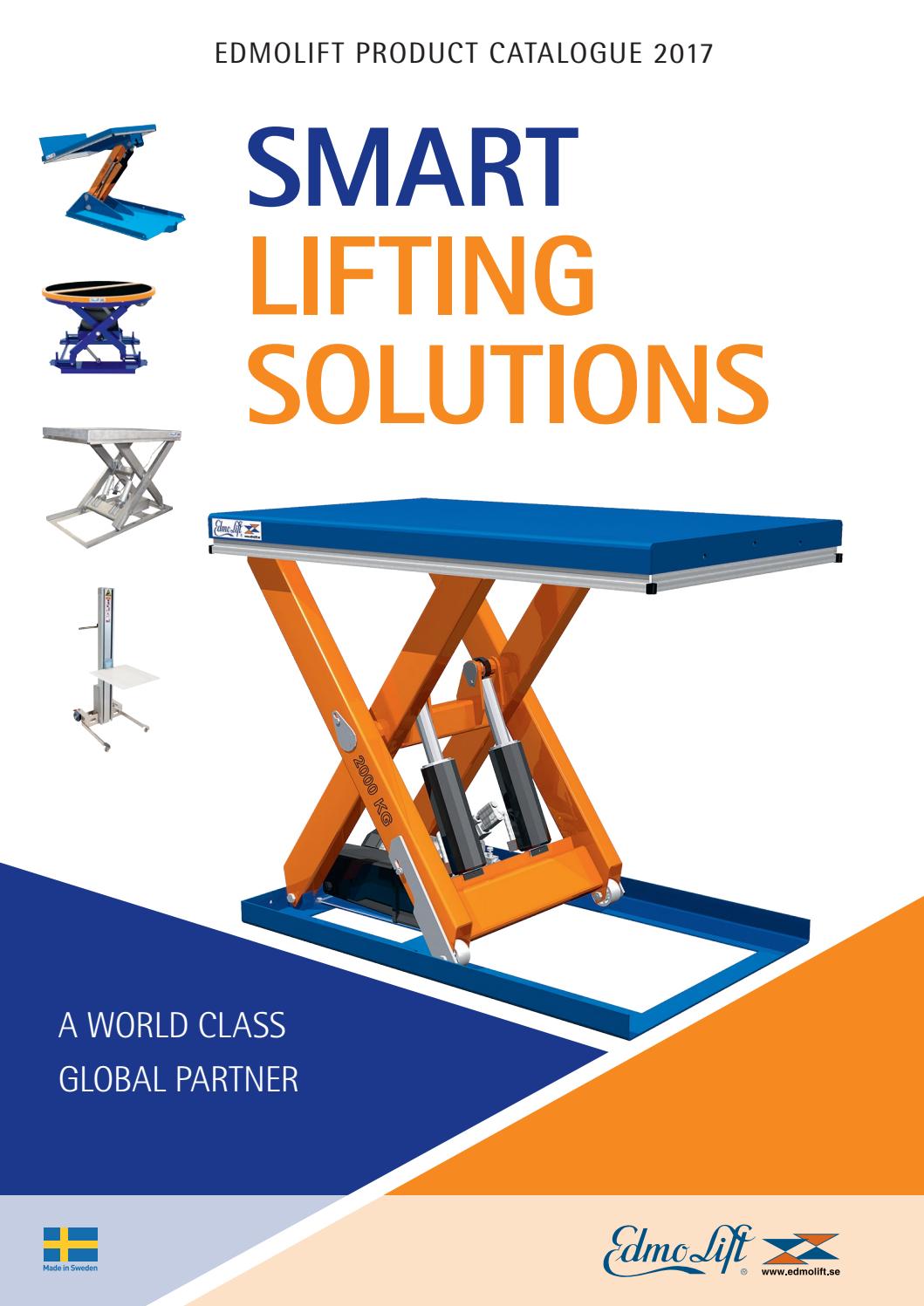 EDMOLIFT PRODUCT CATALOGUE 2017 by Alltid Marknadsbyra - Issuu