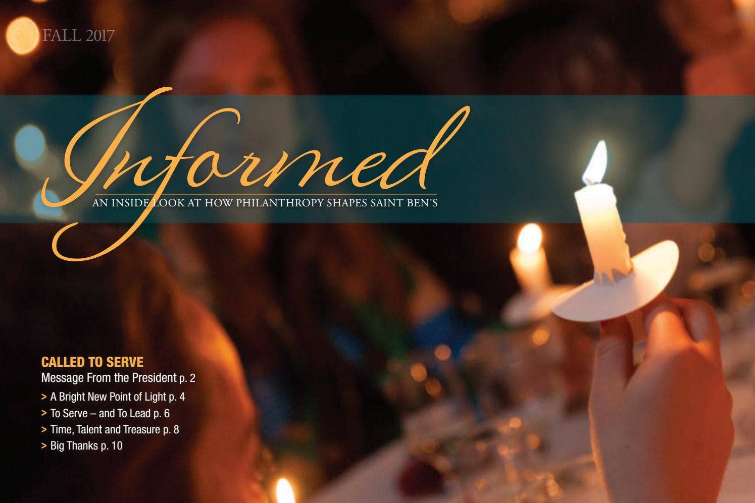 CSB Fall 2017 Informed Newsletter by CSB+SJU - Issuu