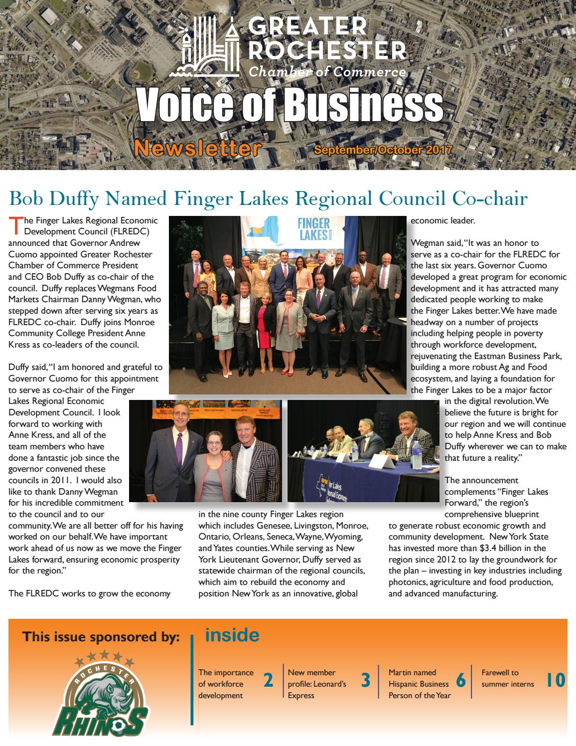 September/October 2017 Newsletter