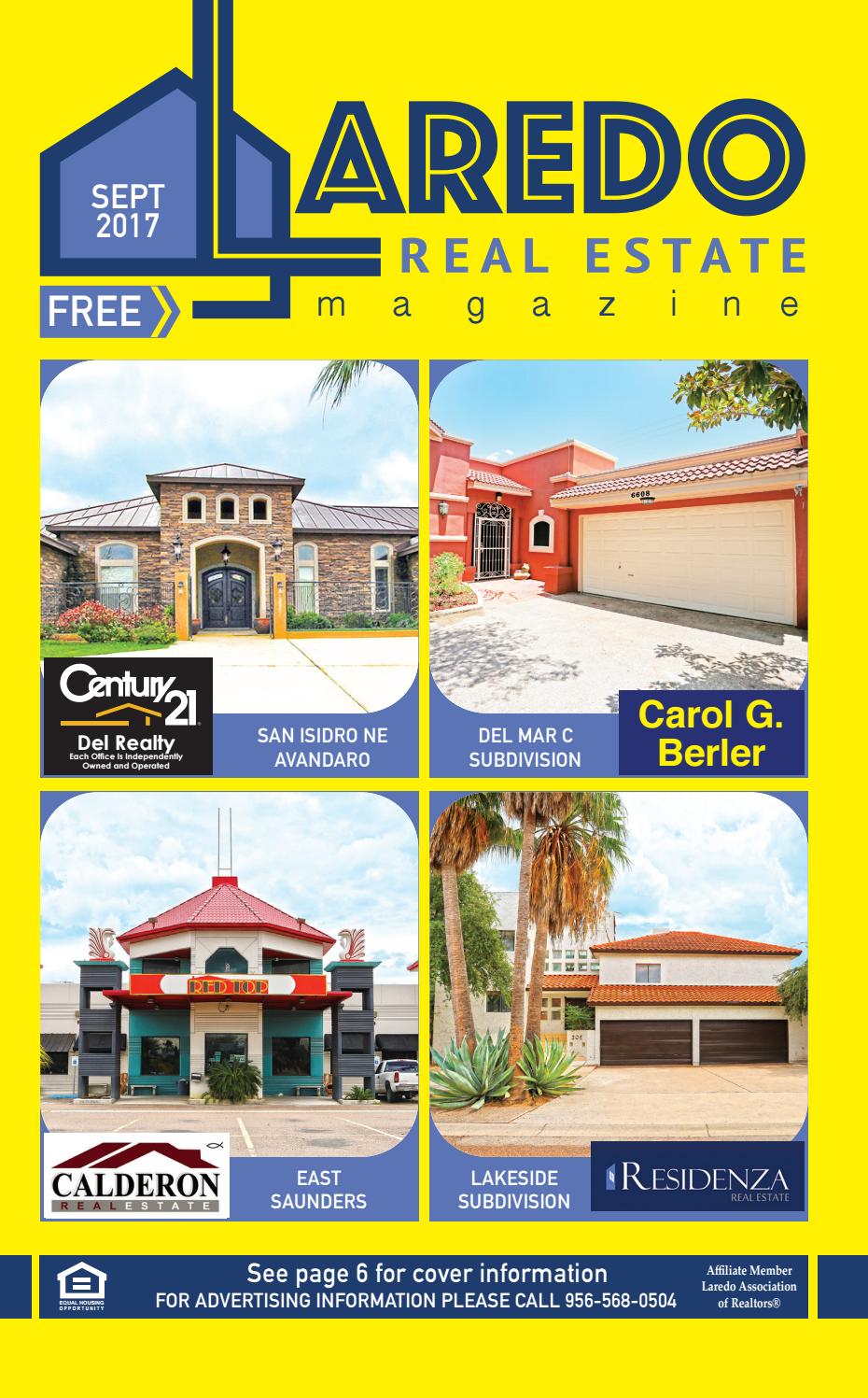 Laredo Real Estate Magazine September 2017 by Laredo Real Estate Magazine Issuu
