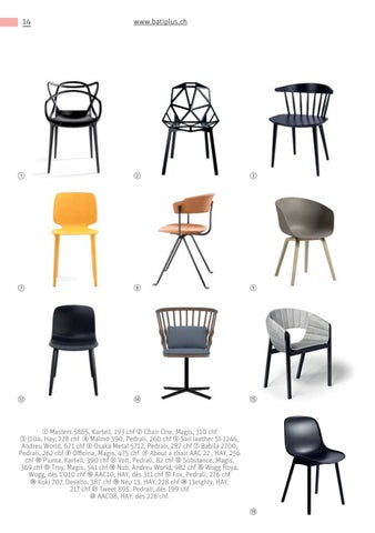 Batiplus | Mobilier Contemporain & Découvertes 家具目录 cocooning 2017 第 14 页